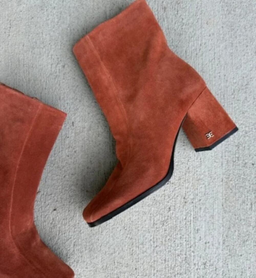 Sam Edelman Mayla MESARUST Suede Sz 7